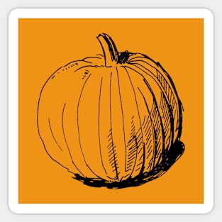 Classic Halloween Pumpkin Sticker